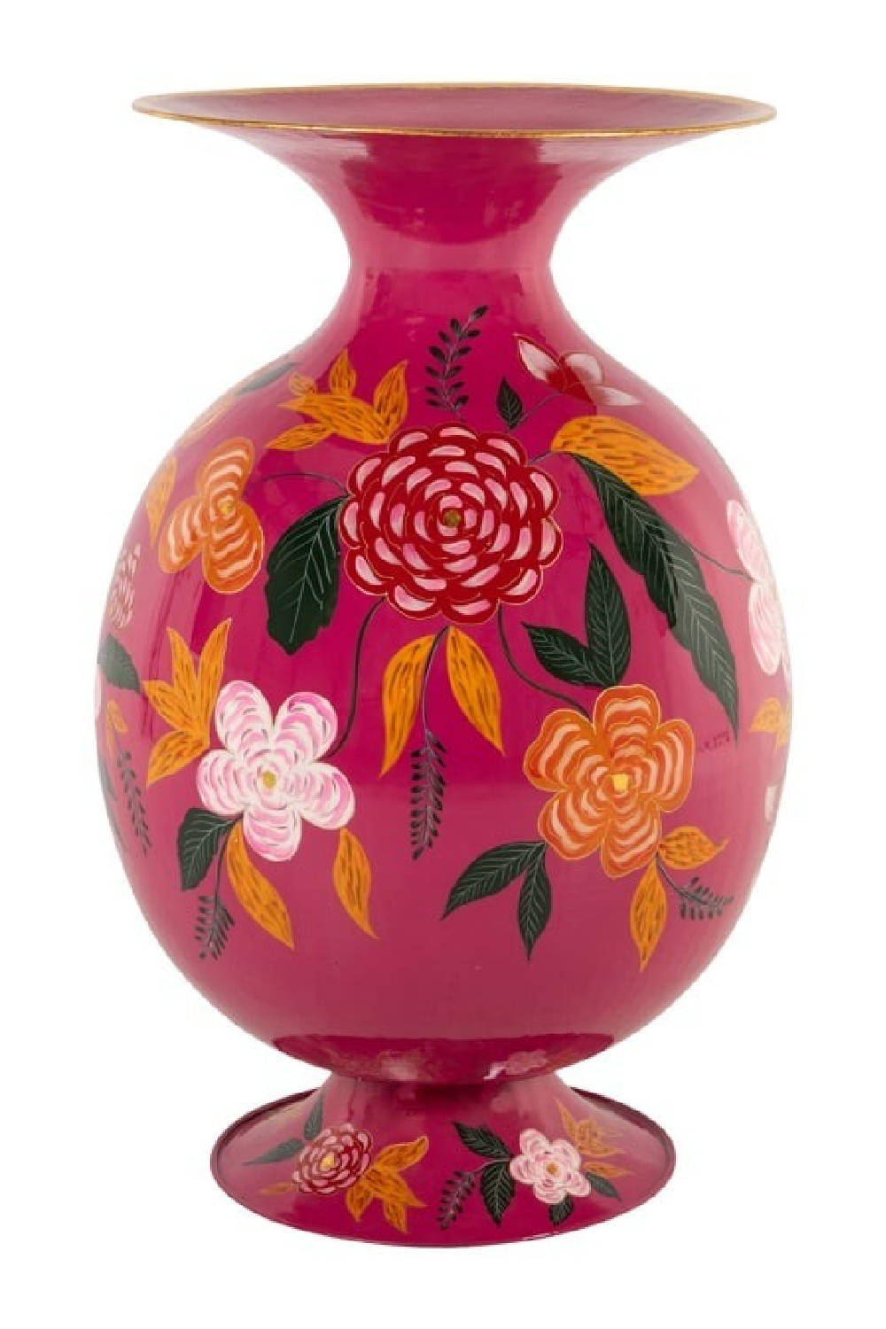 Pink Floral Vase | Richmond Interiors Anicia | Oroa.com