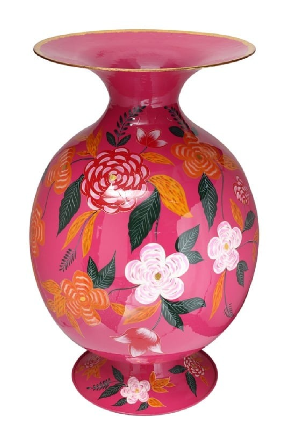 Pink Floral Vase | Oroa.com