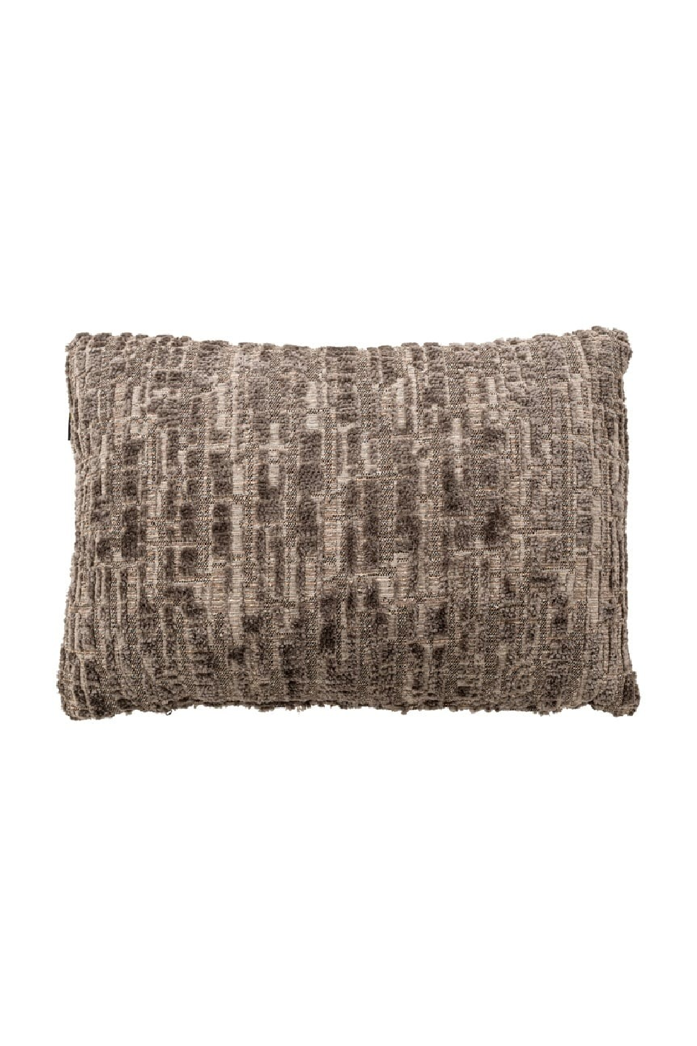 Gray Textured Rectangular Cushion | Richmond Interiors Olin | Oroa.com