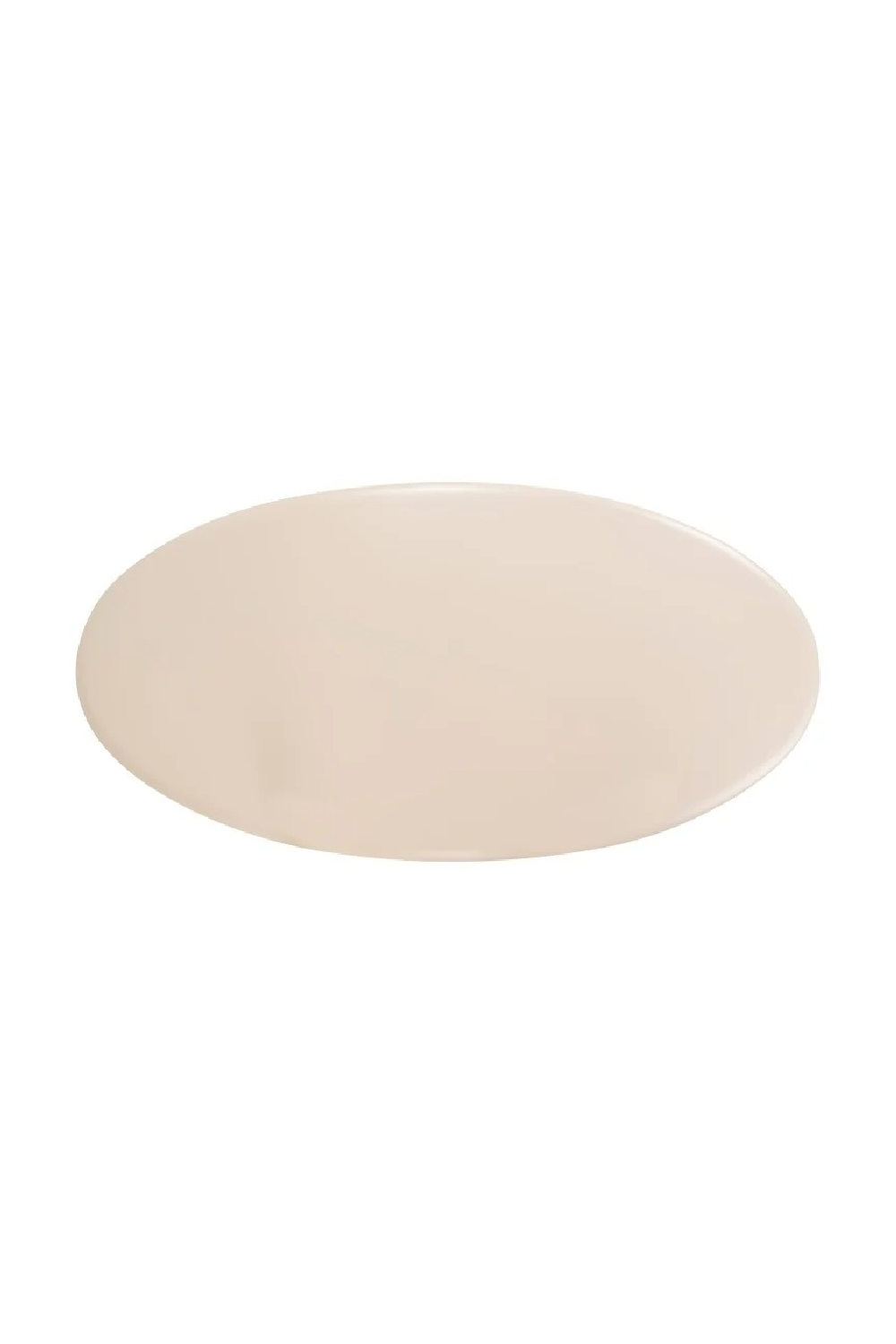 White Oval Indoor/Outdoor Dining Table | Oroa.com