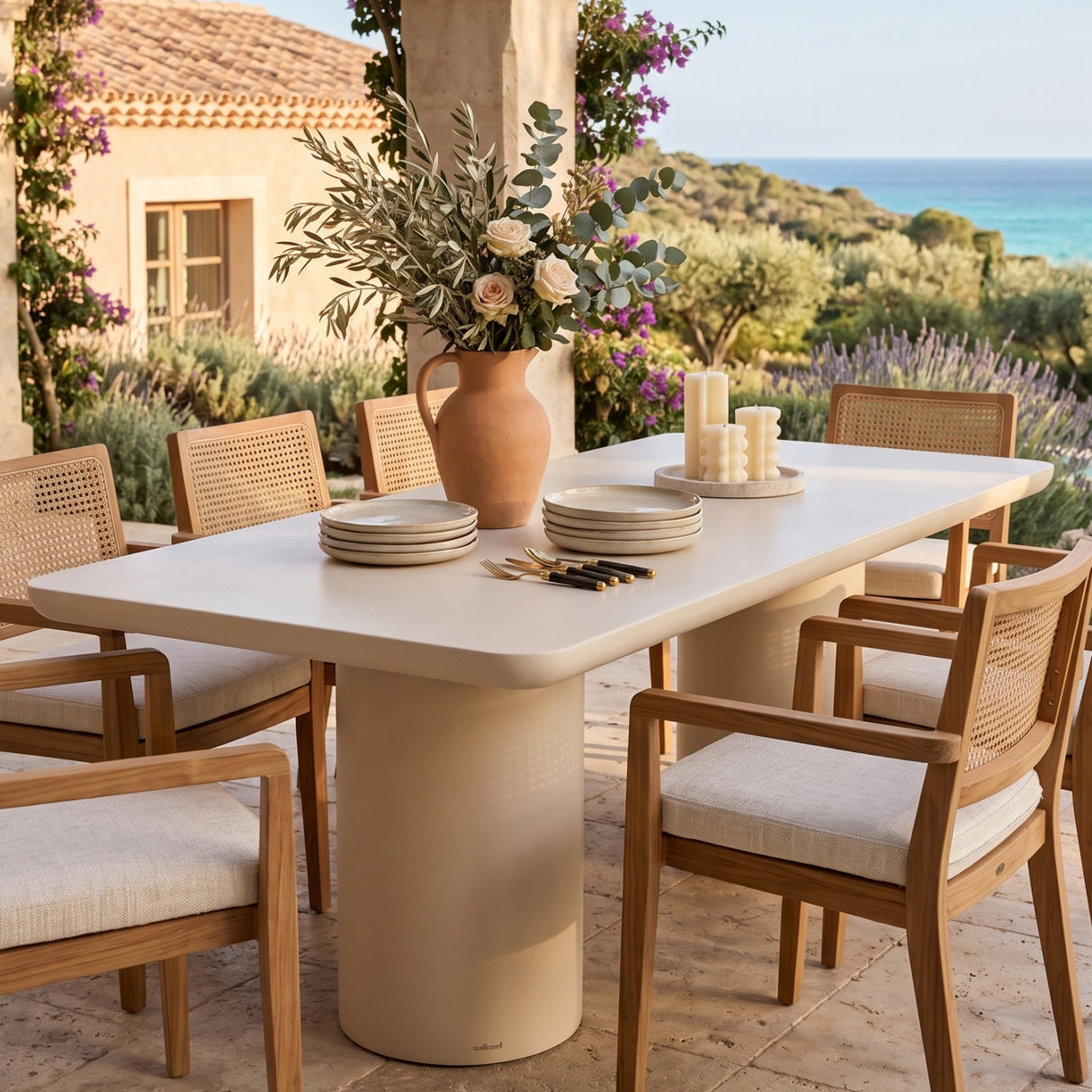 Concrete Indoor/Outdoor Dining Table | Oroa.com