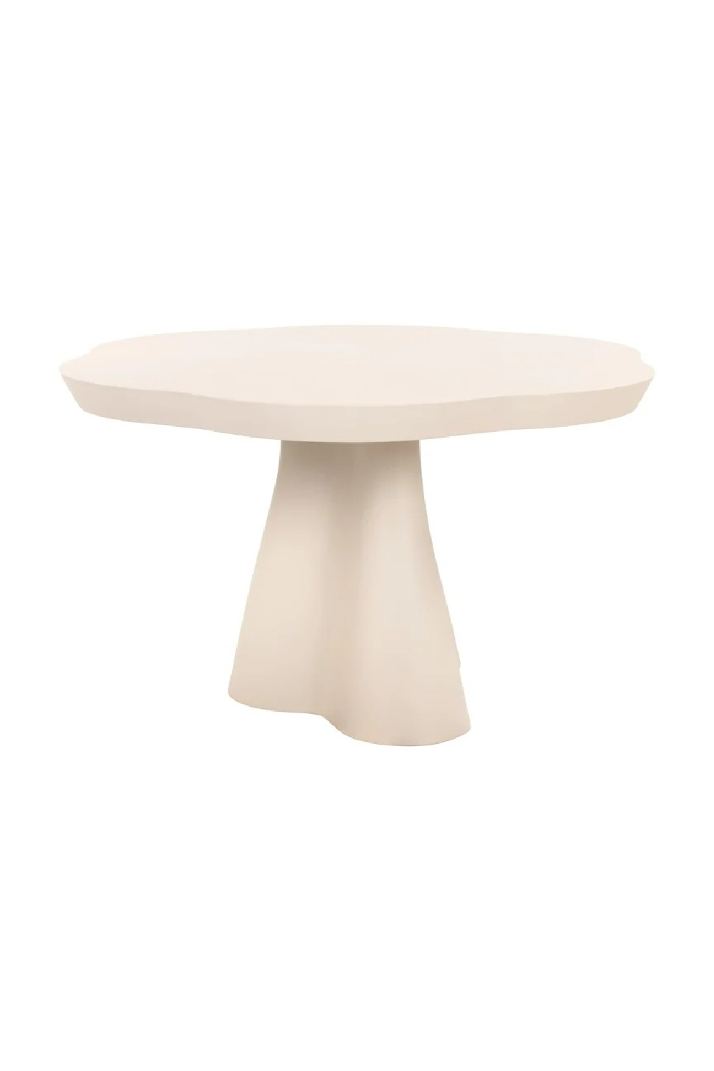 White Indoor/Outdoor Modern Dining Table | Oroa.com