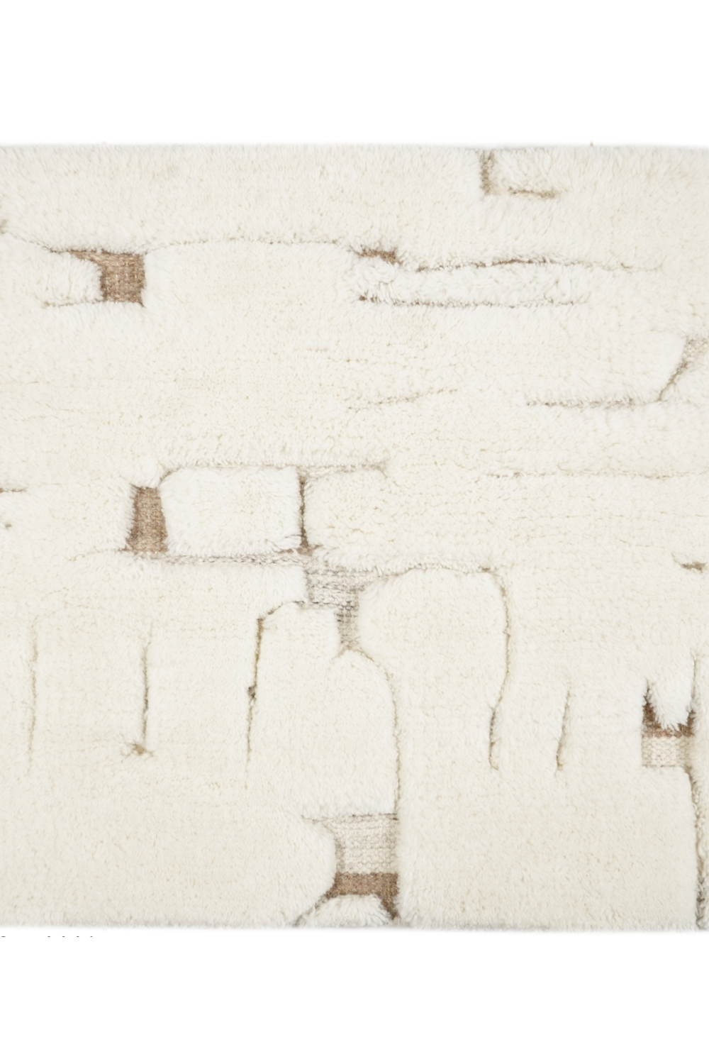 White Wool Blend Carpet | Oroa.com