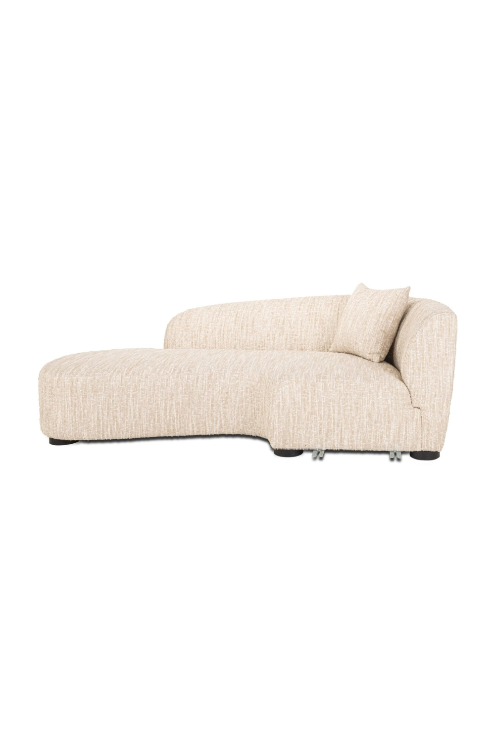 Beige Curved Lounge Sofa | Richmond Interiors Pandora | Oroa.com