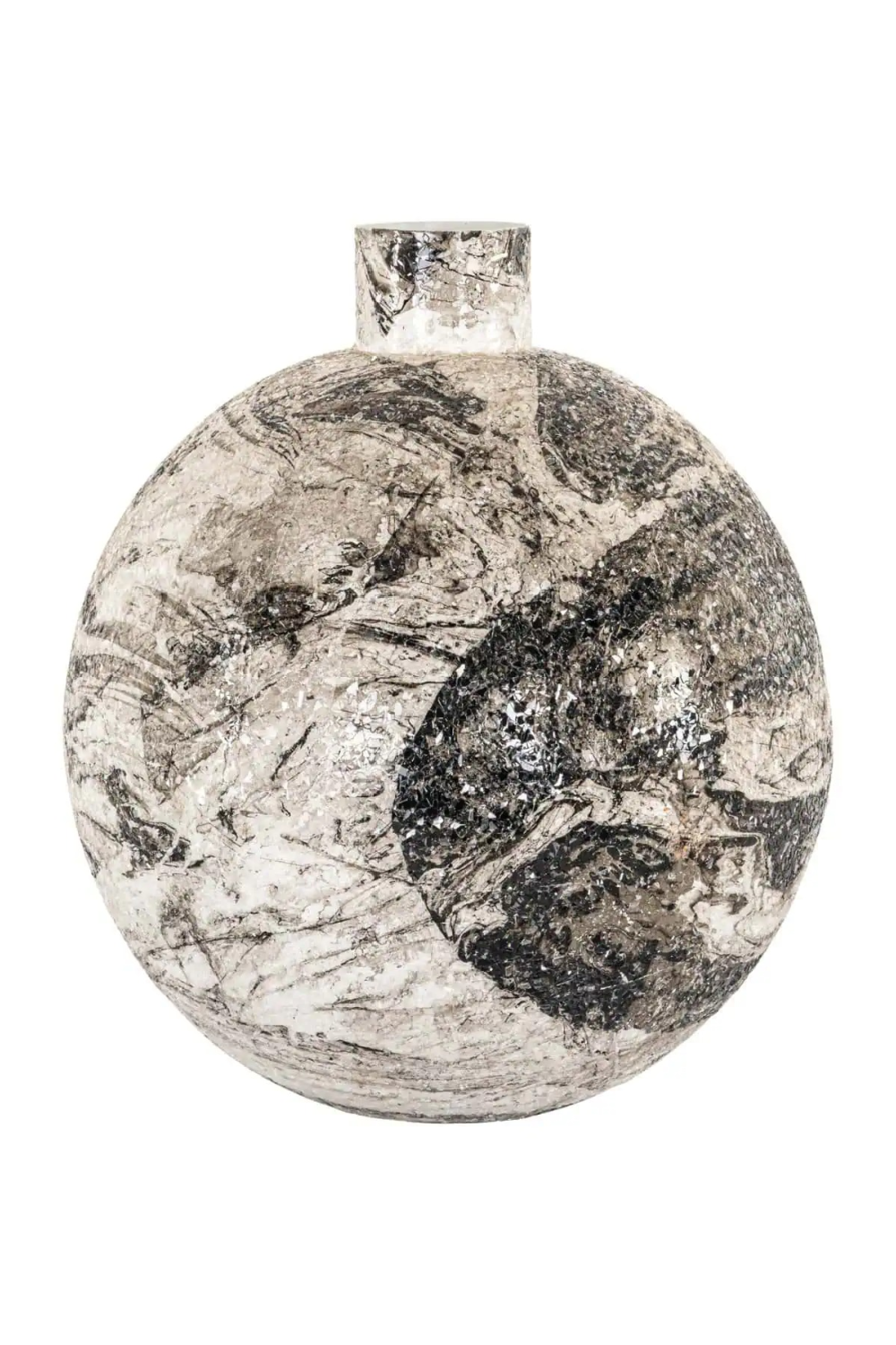 Round Black & White Vase | Richmond Interiors Delisha | Oroa.com