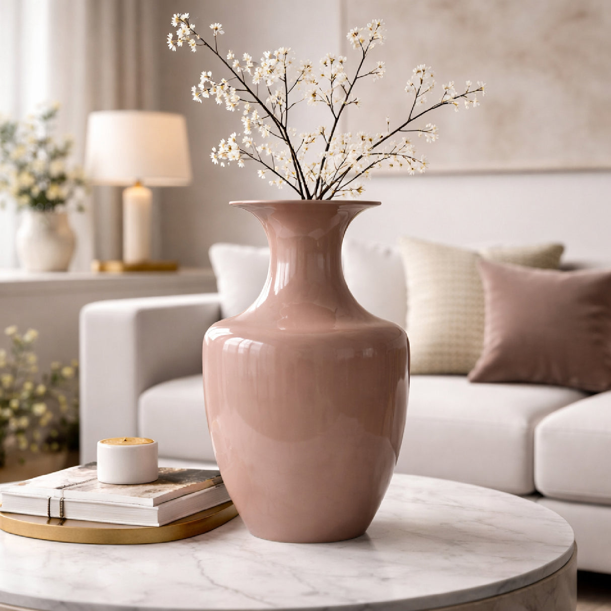 Brown Iron Vase | Oroa.com