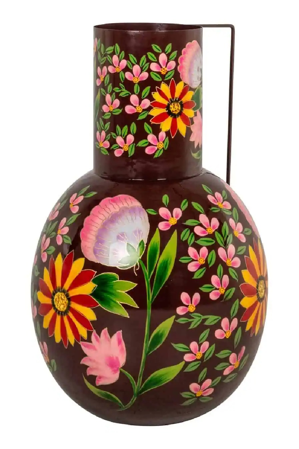 Floral Painted Vase | Oroa.com