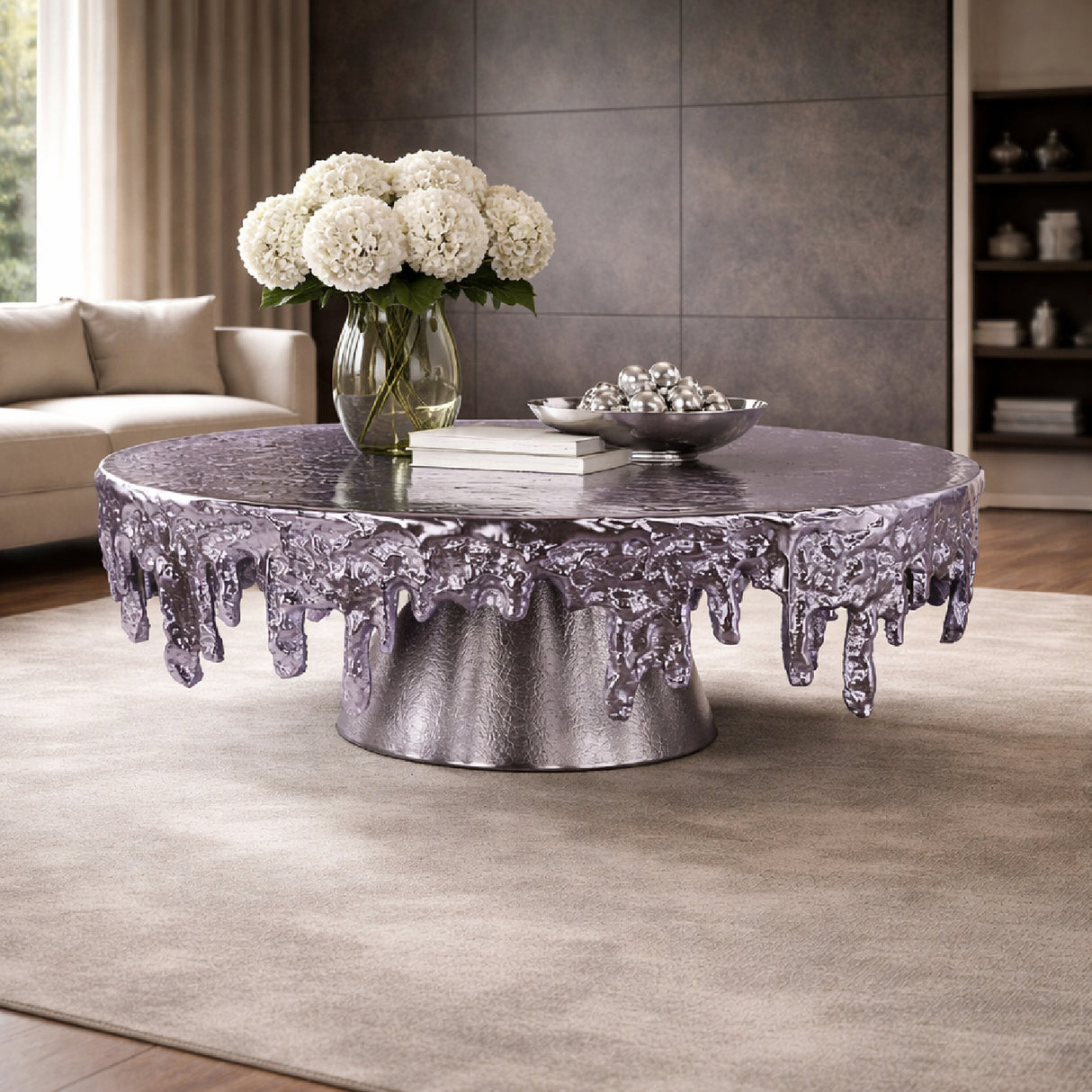 Lavender Aluminum Cake Plate | Oroa.com