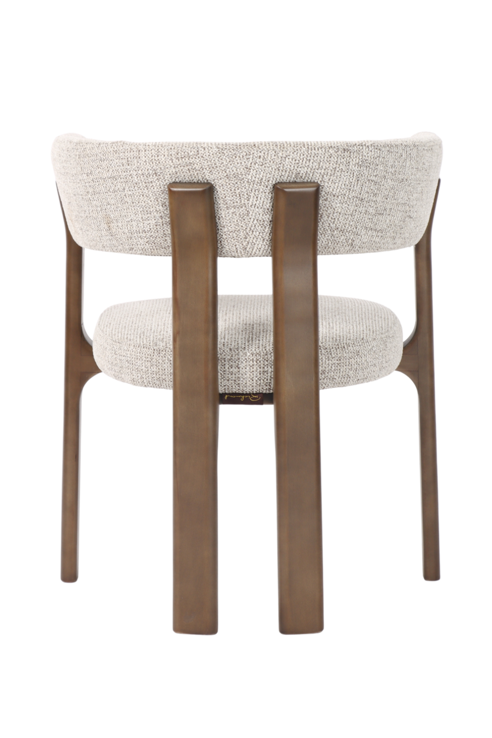 Wood Framed Curve Dining Chair | Oroa.com