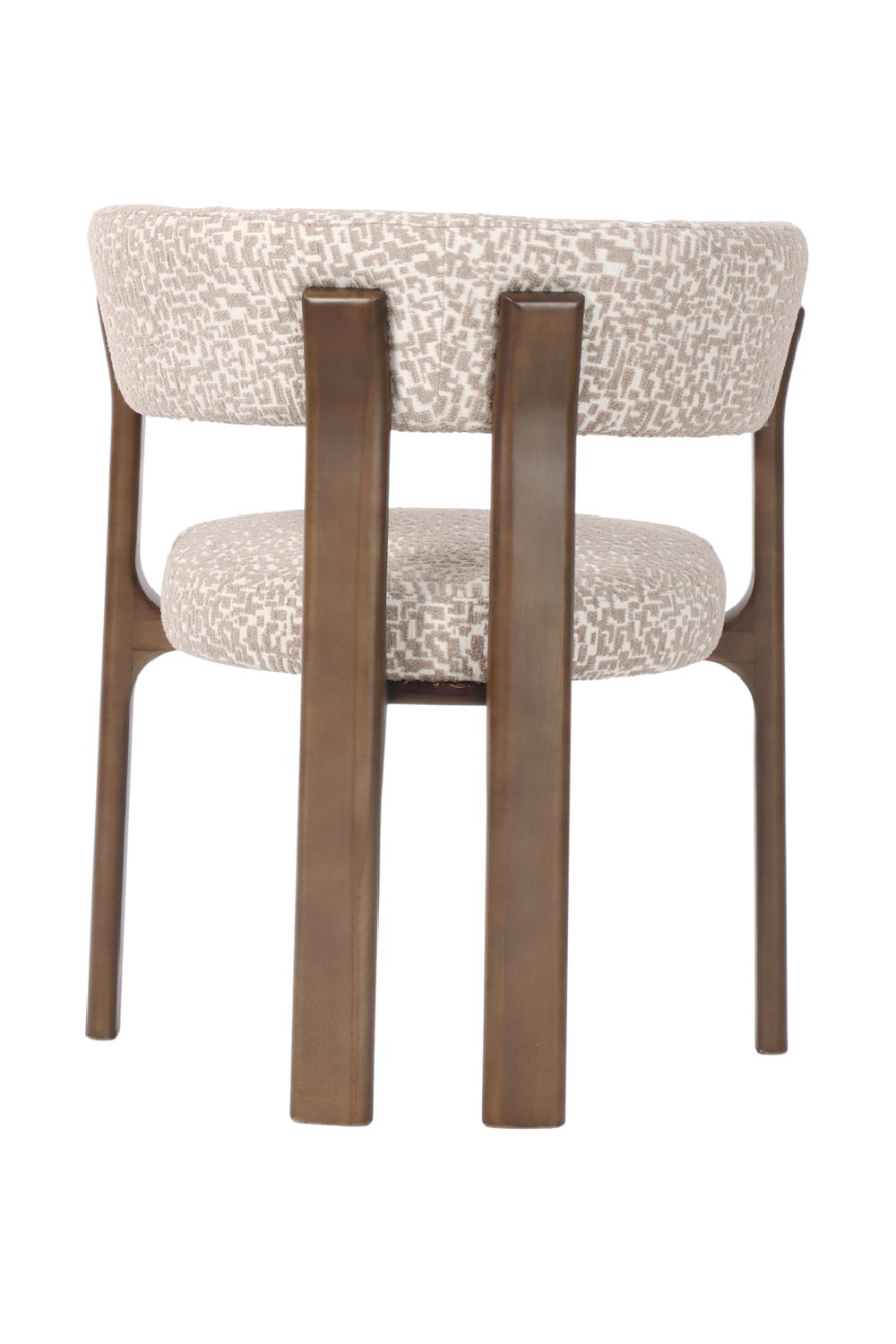 Wood Framed Curve Dining Chair | Oroa.com
