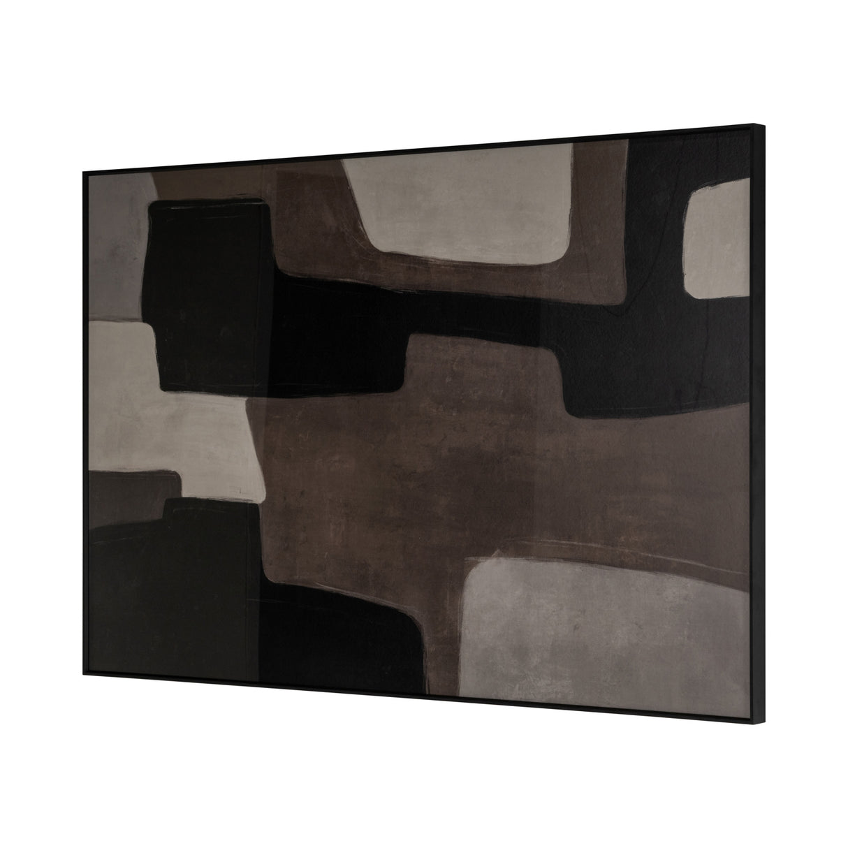 Brown Minimalist Wall Art | Oroa.com