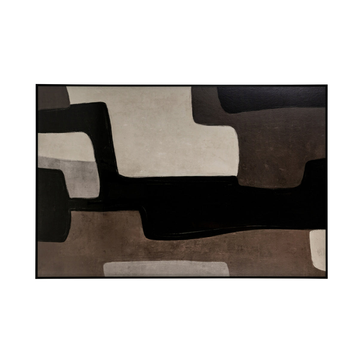 Brown Minimalist Wall Art | Oroa.com