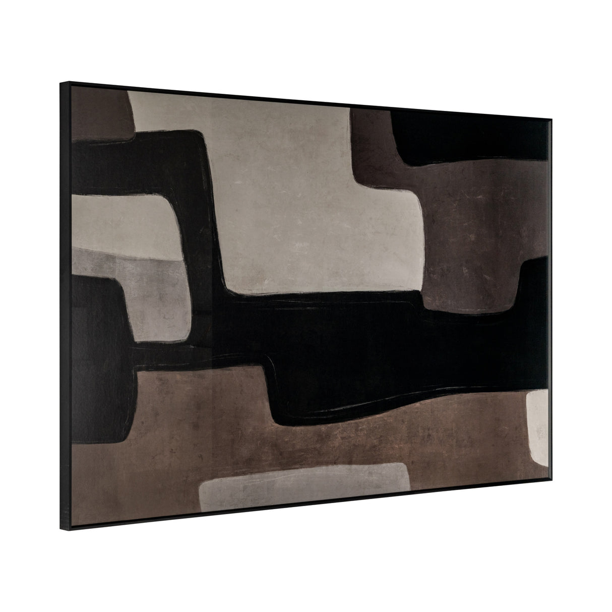 Brown Minimalist Wall Art | Oroa.com