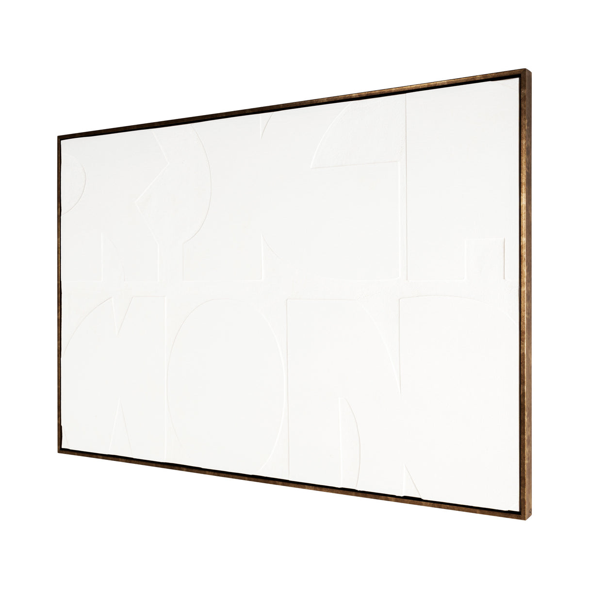 White Geometrical Wall Art | Oroa.com