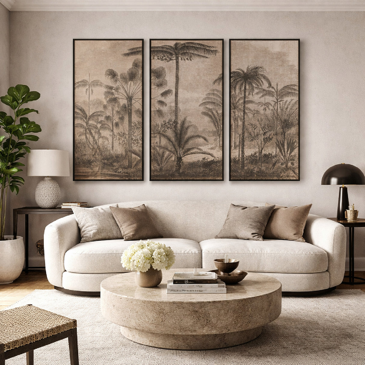 Palm Trees Wall Art Set (3) | Oroa.com