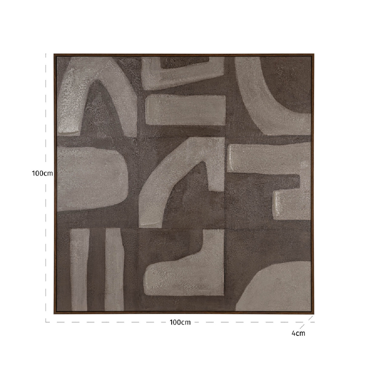 Gray Minimalist Wall Art | Oroa.com