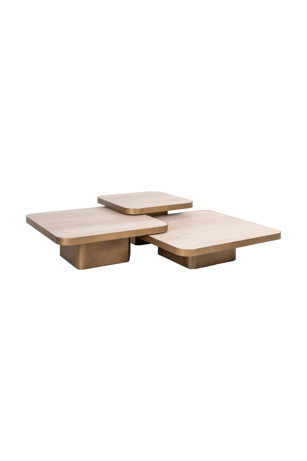 Glass/Ceramic Coffee Table Set (3) | Oroa.com