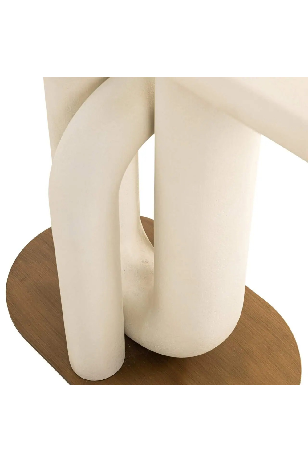 White Metal Modern Console | Oroa.com