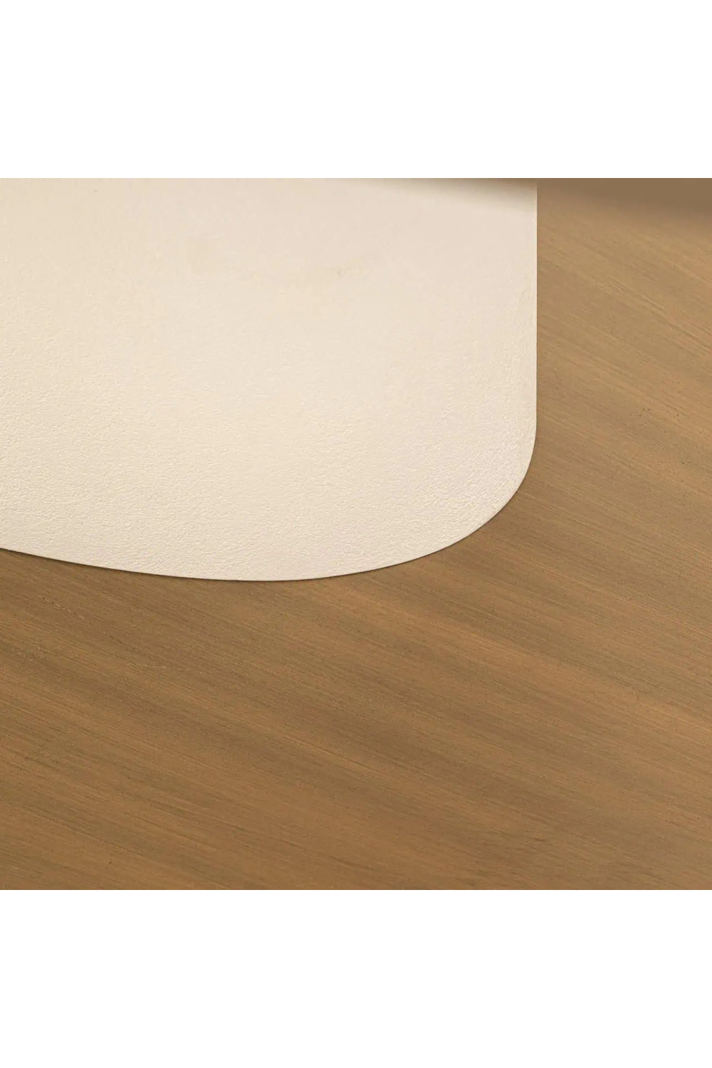 Oval White Ceramic Dining Table | Oroa.com