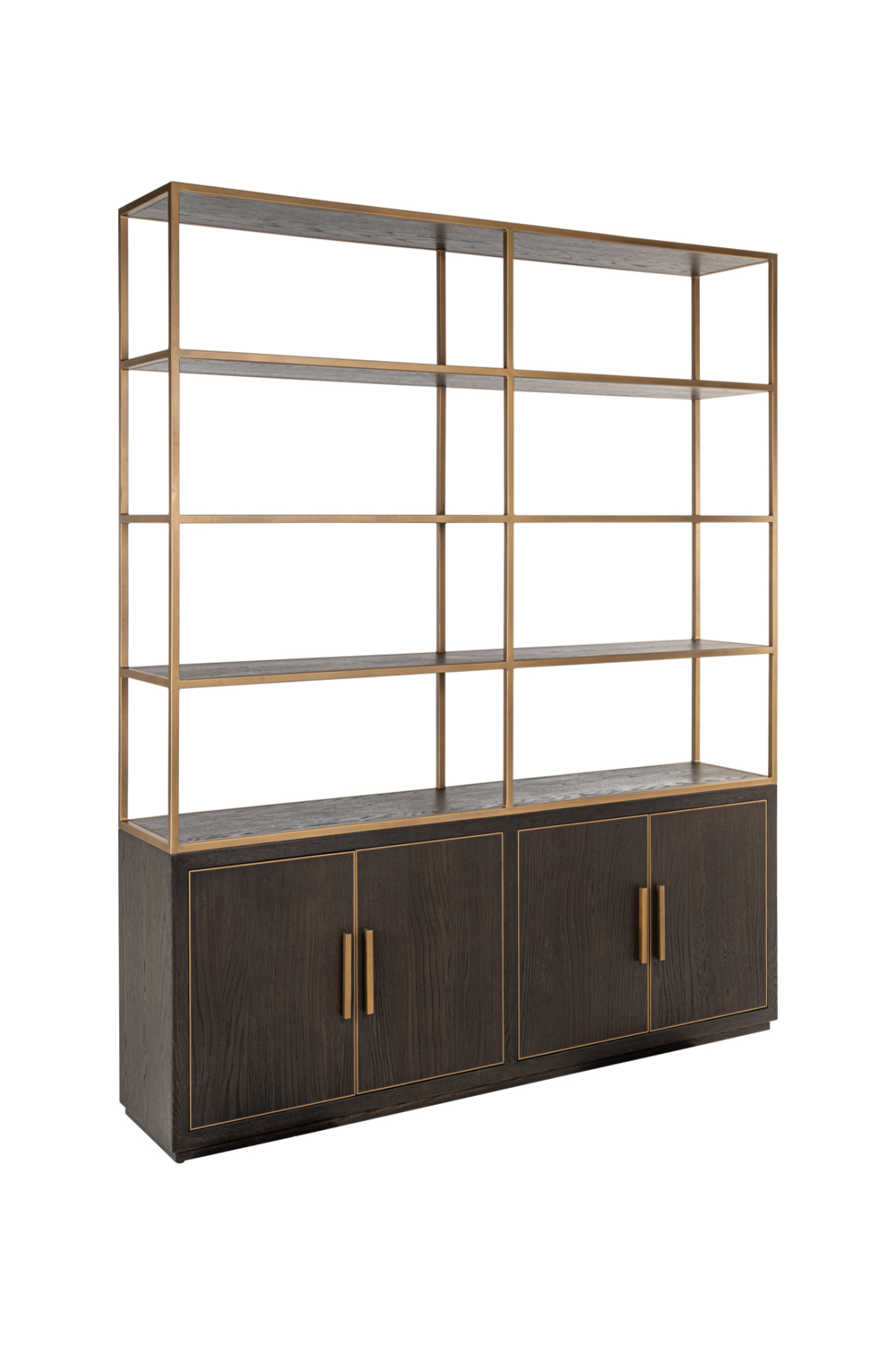 Brown Oak Wall Cabinet | Oroa.com