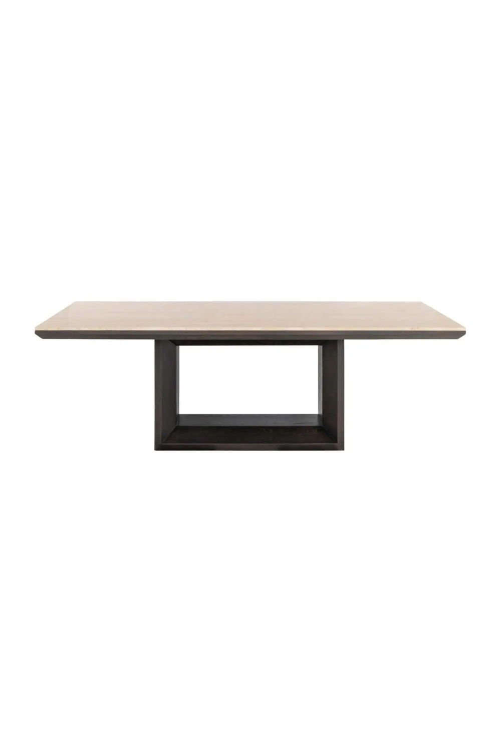 Rectangular Travertine Dining Table | Richmond Interiors Claremont | Oroa.com