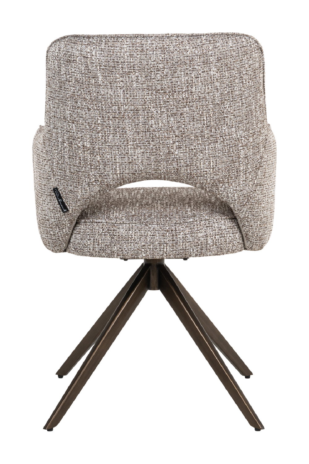 Cut-Out Swivel Dining Armchair | Oroa.com