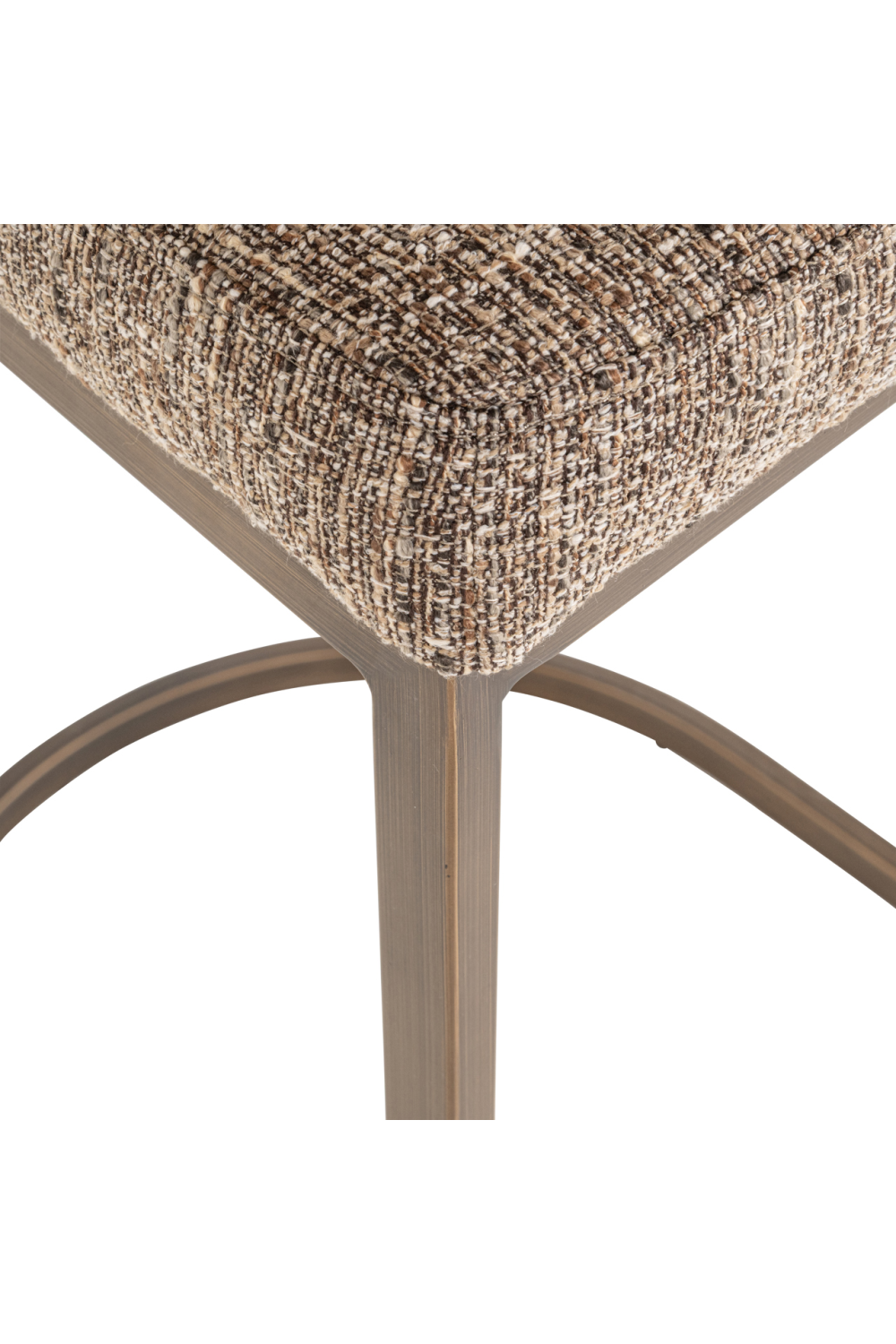 Brown Cantilevered Bar Stool Set (2) | Richmond Interiors Bolton | OROA.com