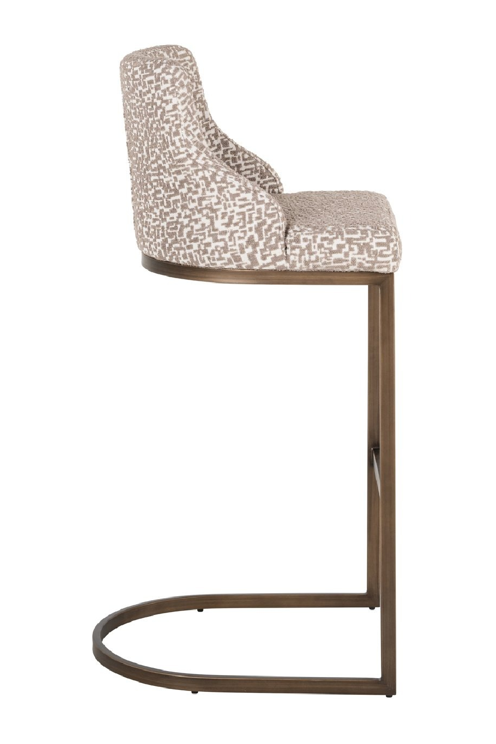 Cantilevered Bar Stool Set (2) | Oroa.com