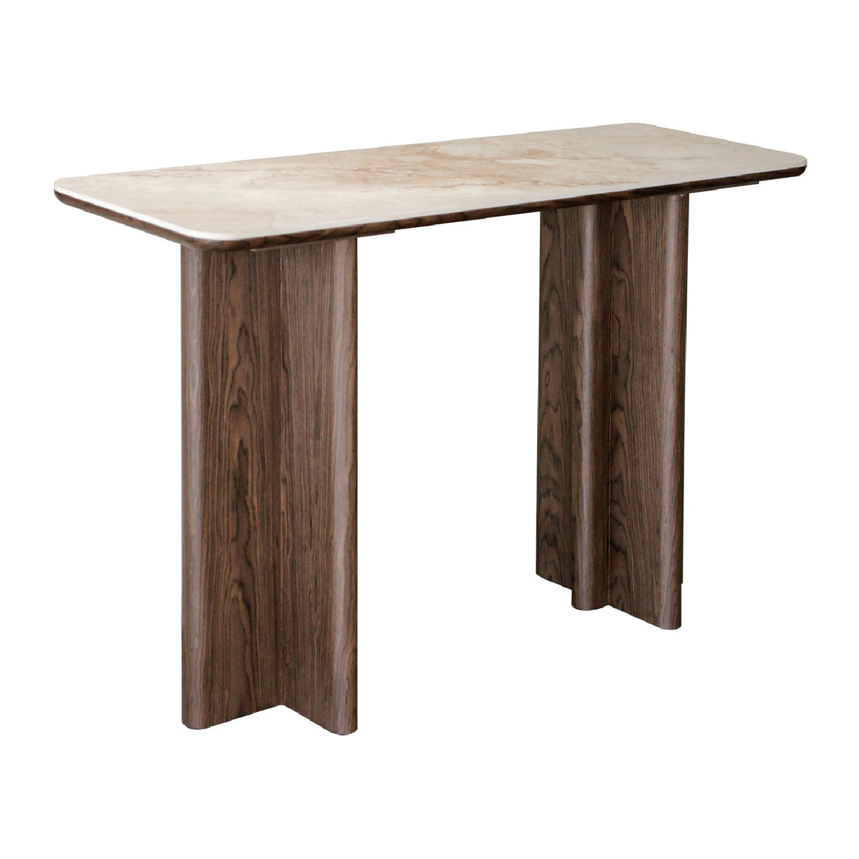 Modern European furniture - Brown Ceramic Console Table - www.oroa.com | Oroa.com