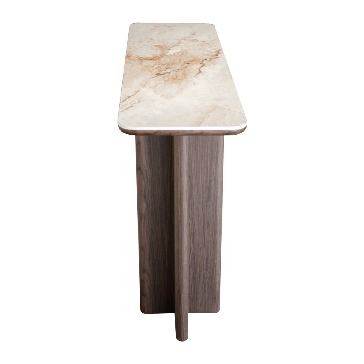 Modern European furniture - Brown Ceramic Console Table - www.oroa.com | Oroa.com