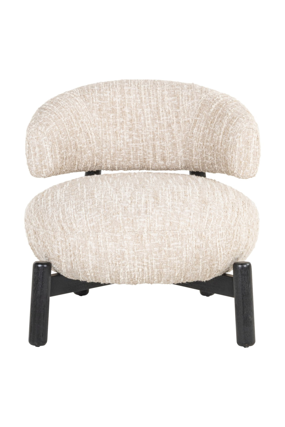 Beige Cushioned Lounge Chair | Oroa.com