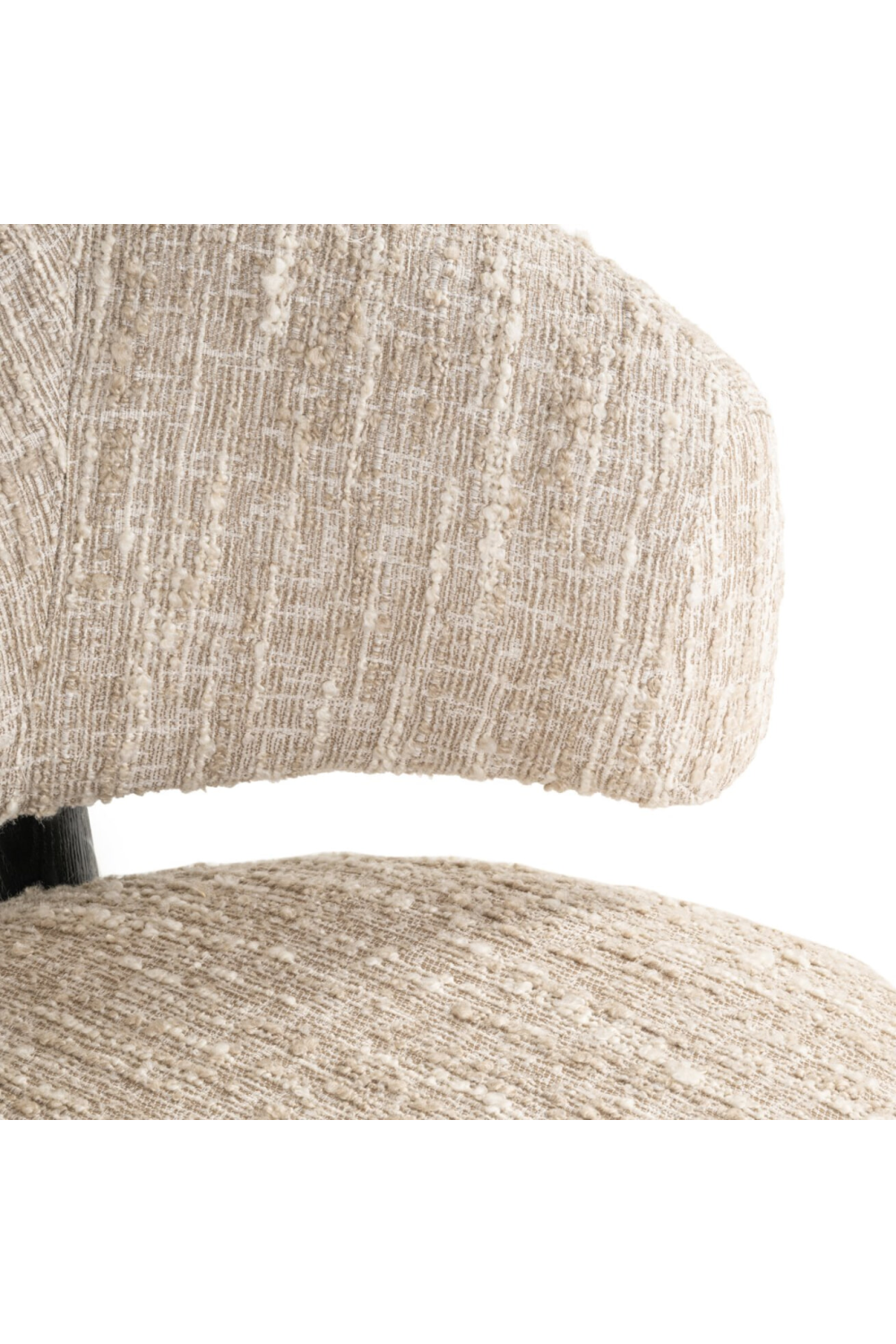 Beige Cushioned Lounge Chair | Richmond Interiors Ornella | Oroa.com