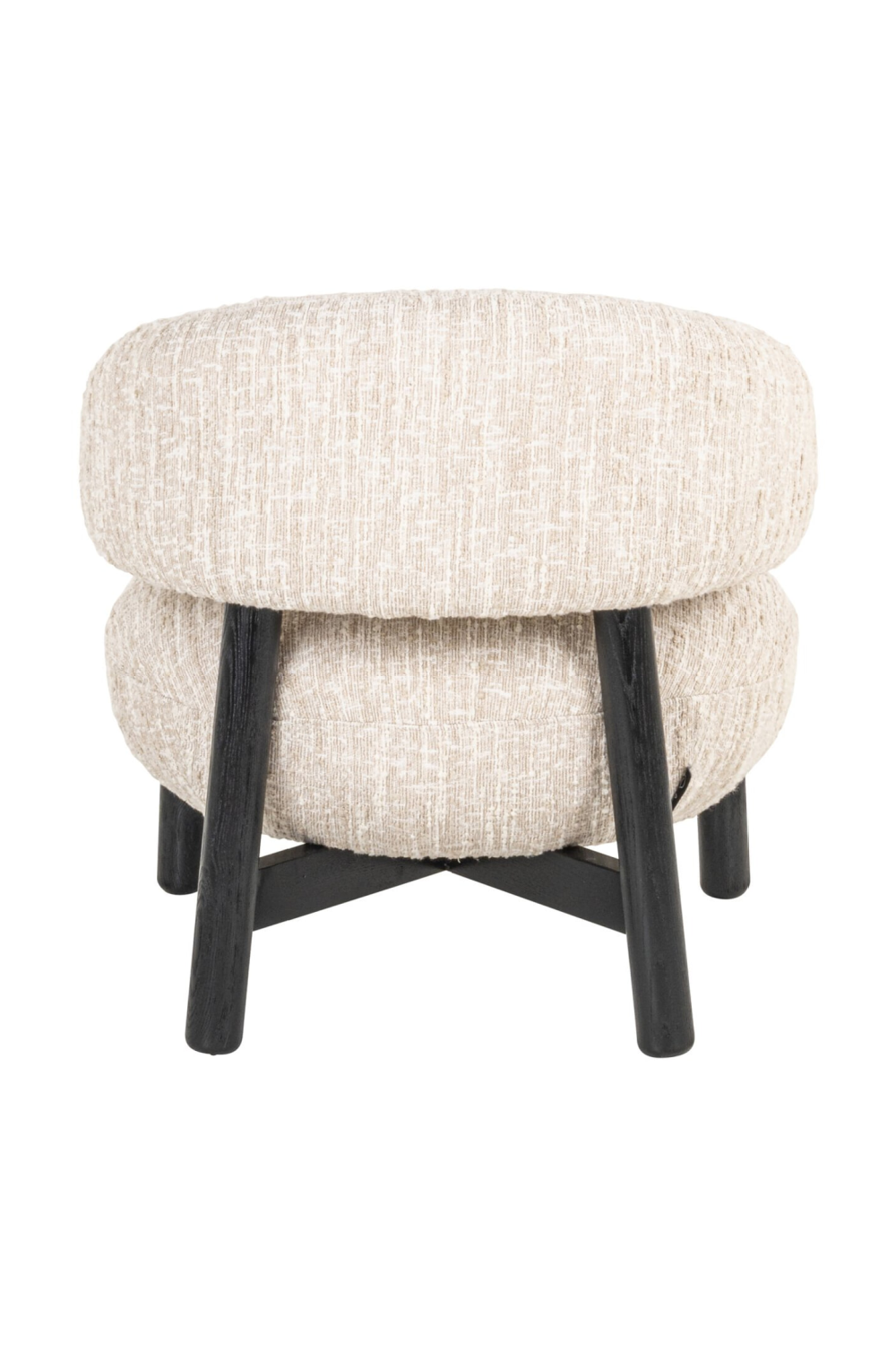Beige Cushioned Lounge Chair | Oroa.com