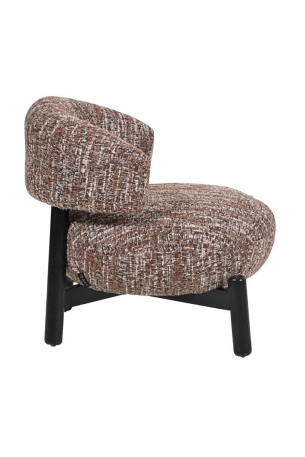 Brown Cushioned Lounge Chair | Oroa.com