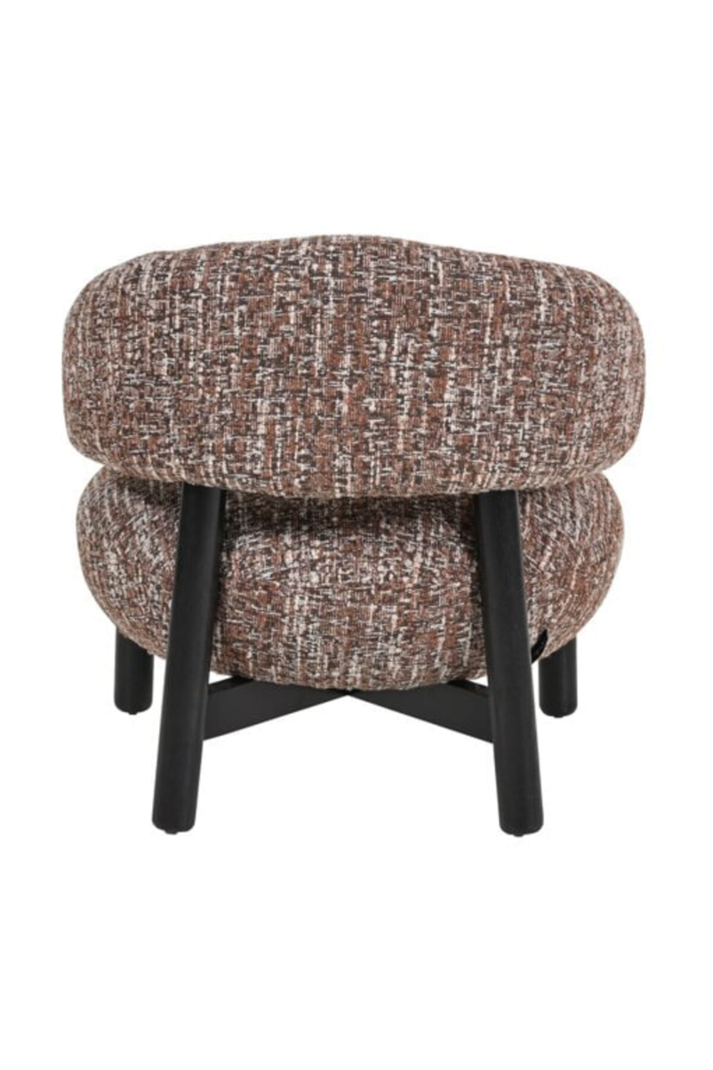 Brown Cushioned Lounge Chair | Oroa.com