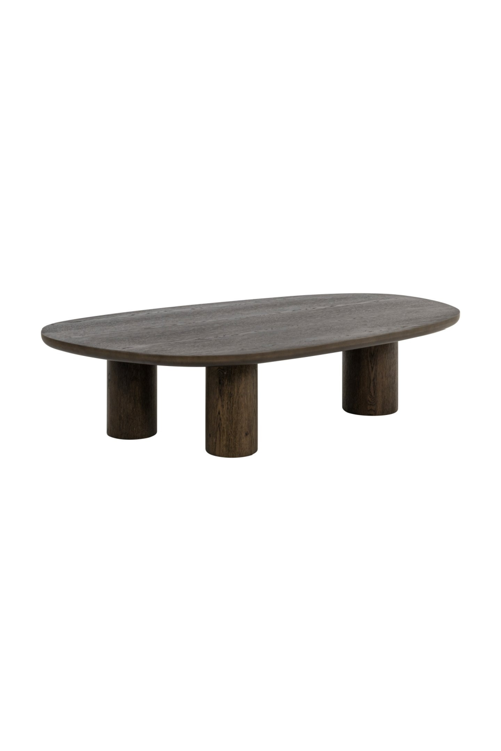 Organic-Shaped Wooden Coffee Table | Oroa.com