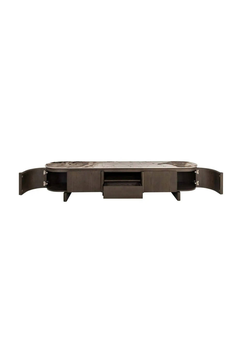 Brown Oak TV Cabinet | Oroa.com