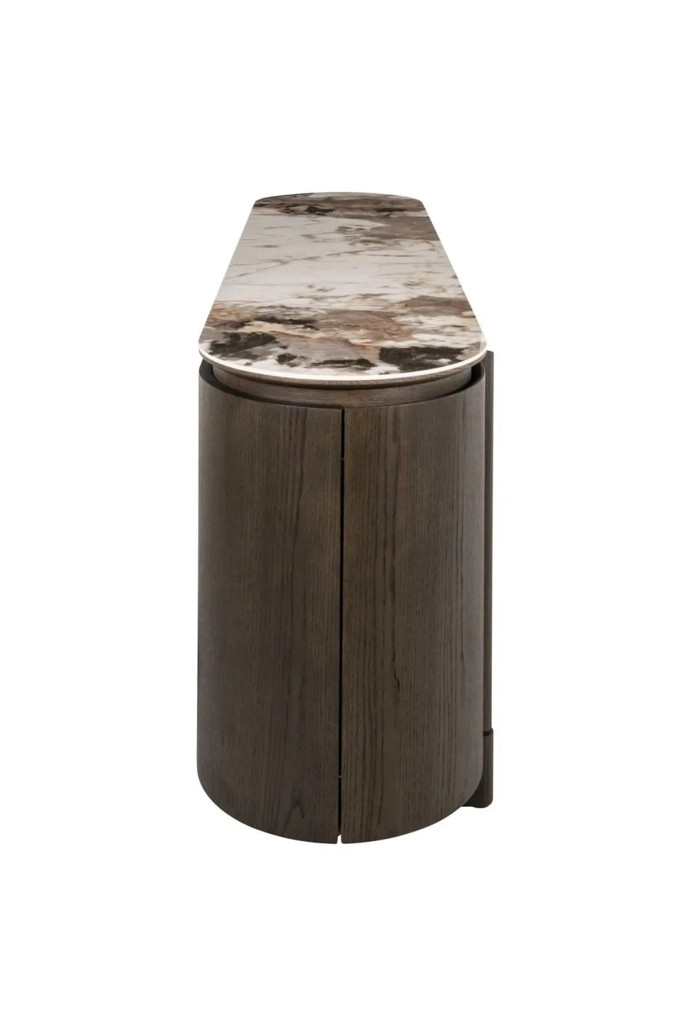 Brown Oak 5-Door Sideboard | Oroa.com