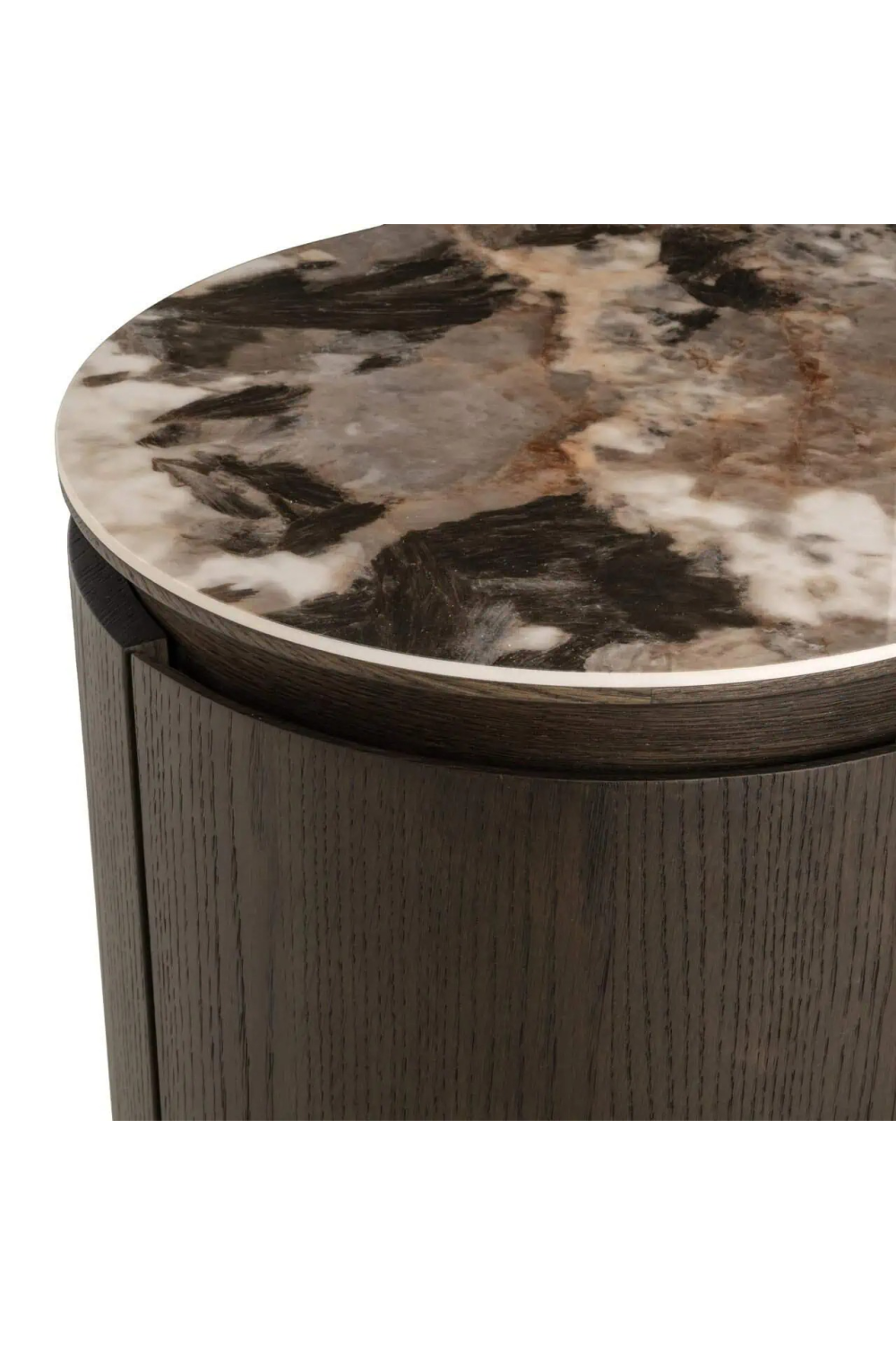 Brown Oak 5-Door Sideboard | Oroa.com