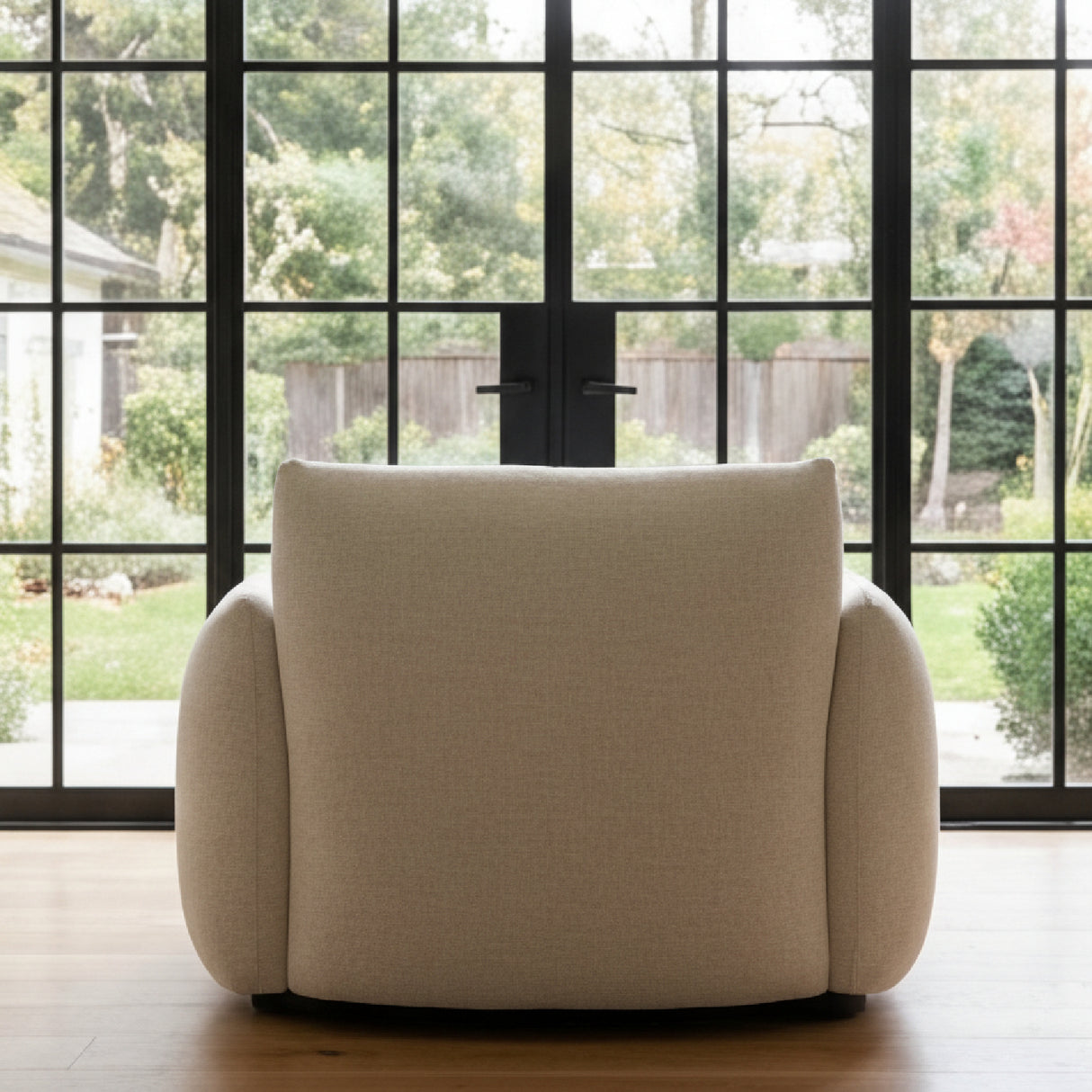 Modern European furniture - Chunky Outdoor Lounge Chair - www.oroa.com | Oroa.com