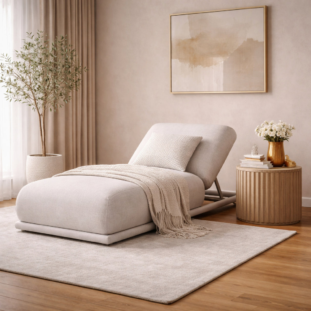 Beige Outdoor Daybed | Oroa.com