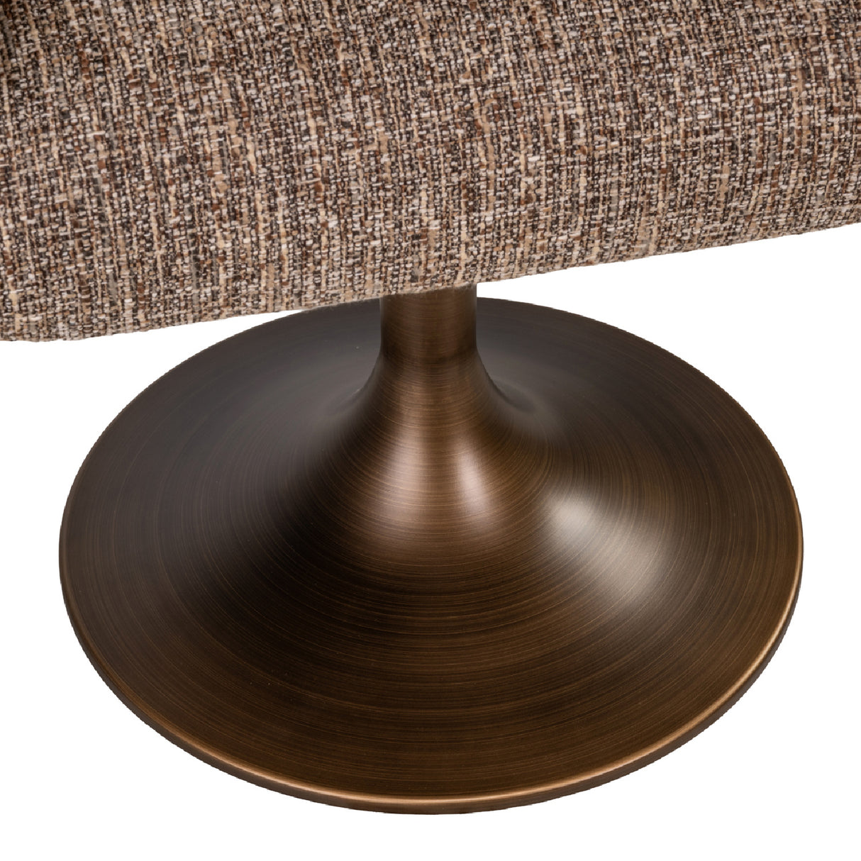 Modern European furniture - Upholstered Dining Swivel Chair - www.oroa.com | Oroa.com