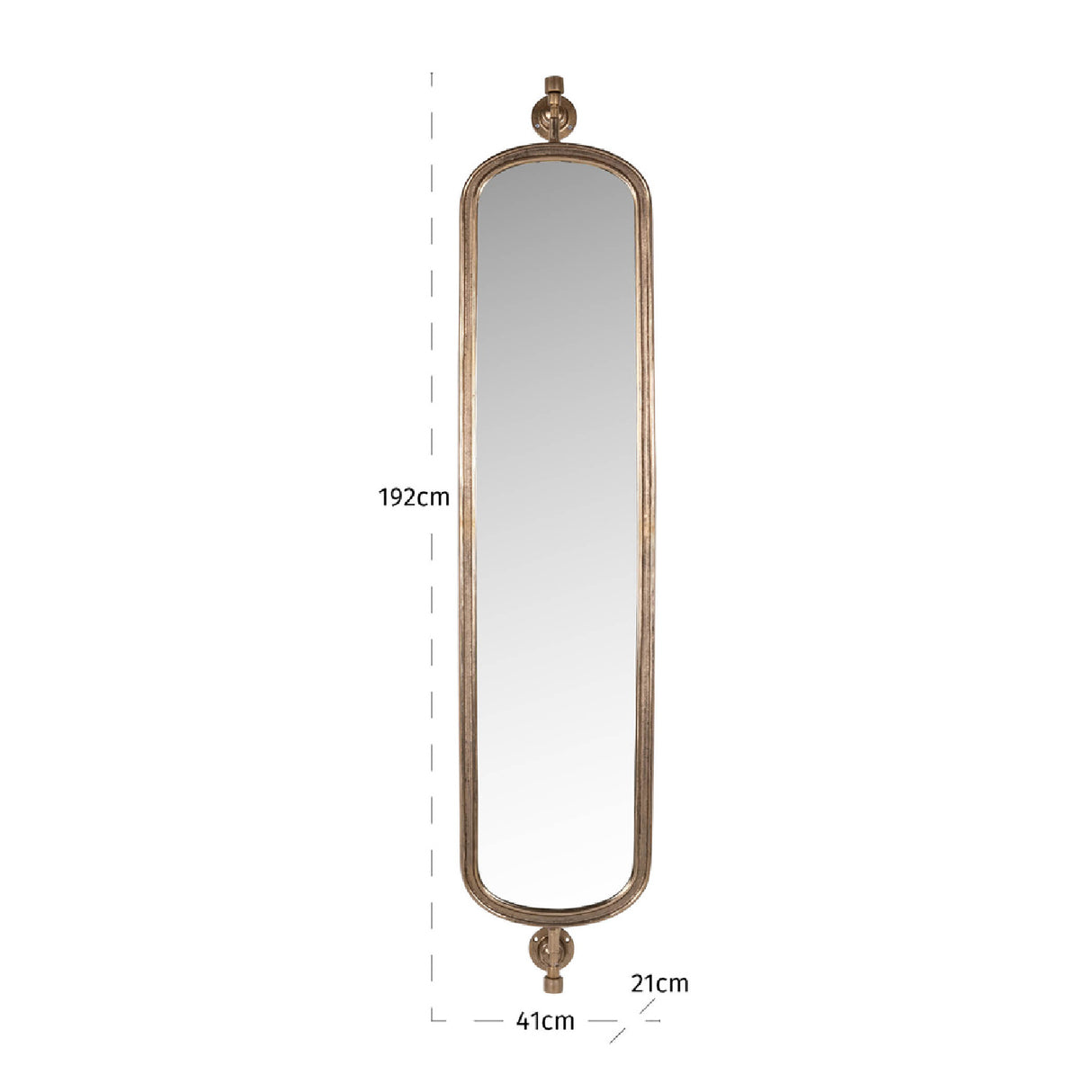 Modern European furniture - Antique Brass Mirror - www.oroa.com | Oroa.com