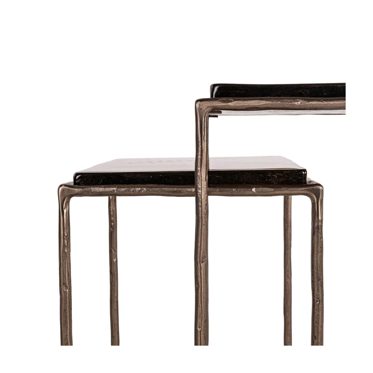 Modern European furniture - Bronze End Table Set (2) - www.oroa.com | Oroa.com