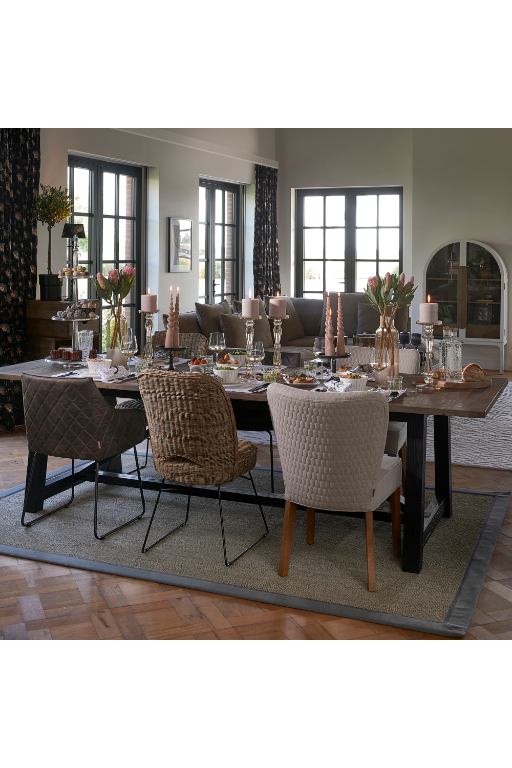 Modern Rattan Dining Chair | Rivièra Maison Mandarin | Oroa.com