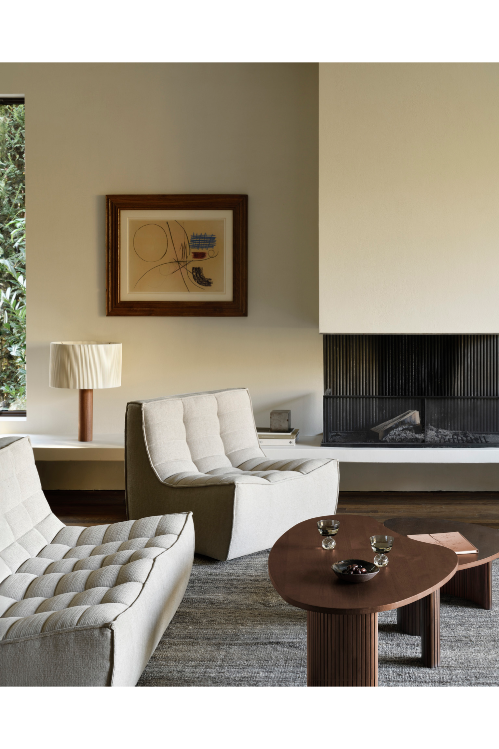 Gray Modular Sofa | Ethnicraft N701 | Oroa.com