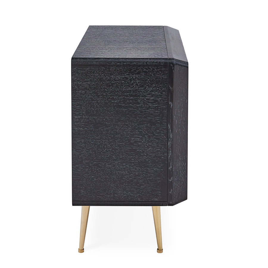 Hammered Brass 3-Drawer Chest | Jonathan Adler Reform | Oroa.com