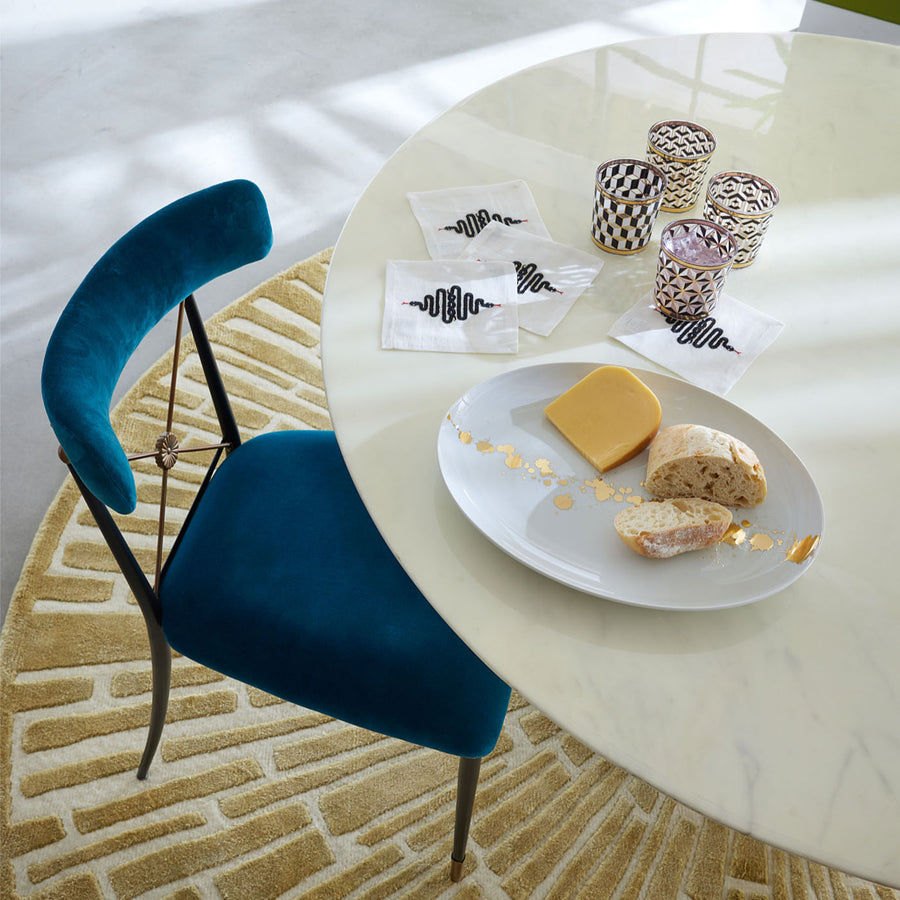 Cross Detail Dining Chair | Jonathan Adler Rider | Oroa.com