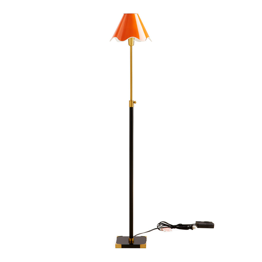 Orange Shade Articulating Floor Lamp | Jonathan Adler Ripple | Oroa.com