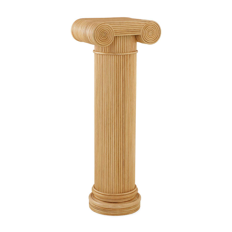 Hand-Coiled Reeds Pedestal | Jonathan Adler Riviera Capital | Oroa.com
